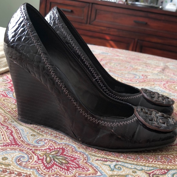 Georgia Wedge: Women Tory Burch Wedge Heels size 9